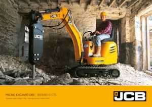 Minikotrók JCB 8010 CTS