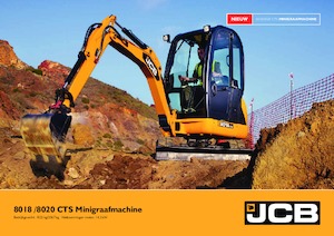 Minikotrók JCB 8020 CTS