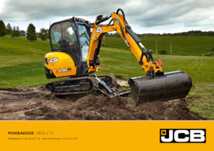 Minikotrók JCB 8026 CTS