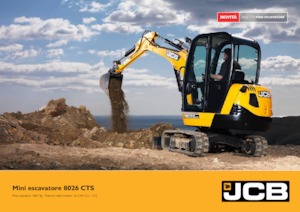 Minikotrók JCB 8026 CTS