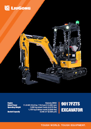 Minikotrók Liugong 9017FZTS