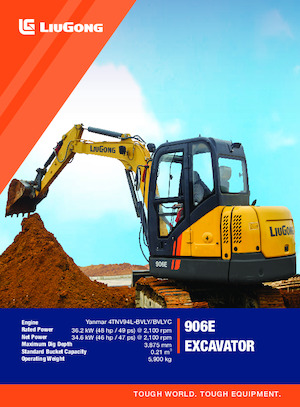 Minikotrók Liugong 906E