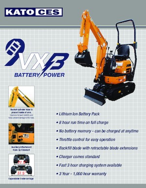 Minikotrók Kato 9VXB