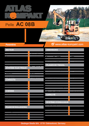 Minikotrók Atlas Kompakt AC 08B