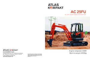 Minikotrók Atlas Kompakt AC 25FU