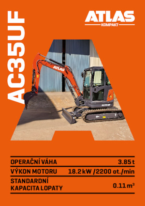 Minikotrók Atlas Kompakt AC 35UF