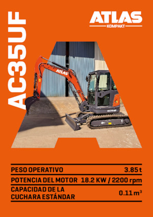 Minikotrók Atlas Kompakt AC 35UF