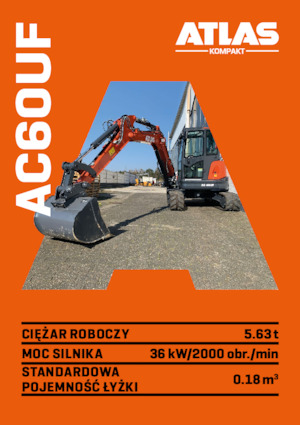 Minikotrók Atlas Kompakt AC 60UF