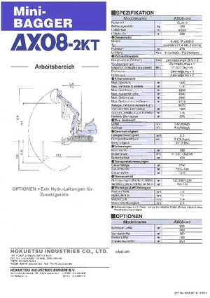 Minikotrók Airman AX 08-3