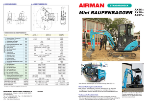 Minikotrók Airman AX 18-4