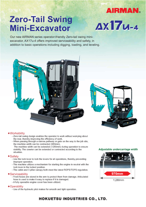 Minikotrók Airman AX 17 U 4