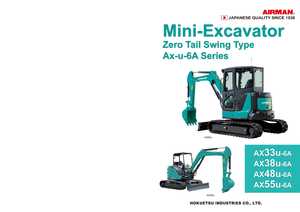 Minikotrók Airman AX 38 U 6A