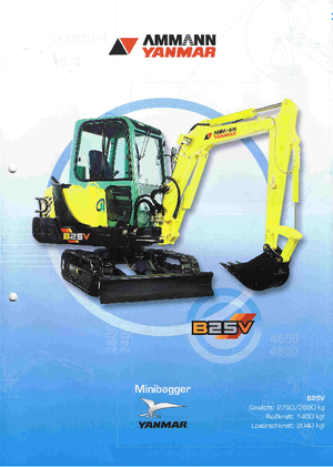 Minikotrók Yanmar B 25 V