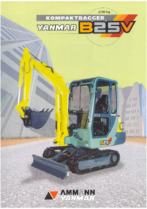 Minikotrók Yanmar B 25 V