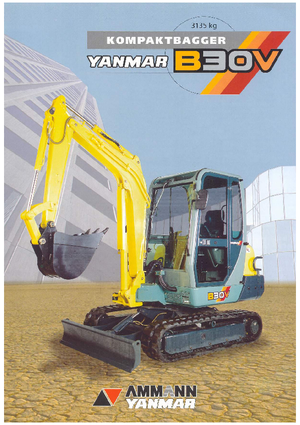 Minikotrók Yanmar B 30 V
