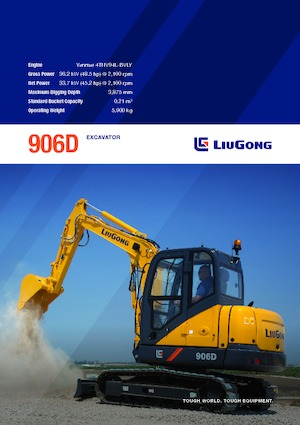 Minikotrók Liugong 906D 