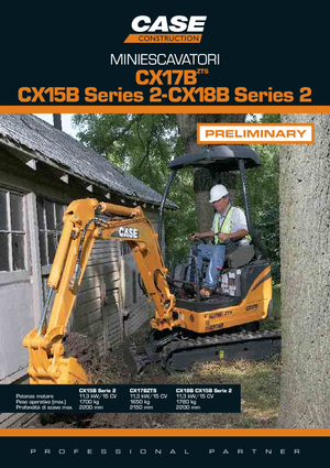 Minikotrók Case CX17B ZTS