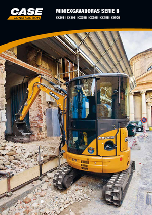 Minikotrók Case CX35B ZTS