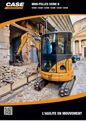 Minikotrók Case CX35B ZTS