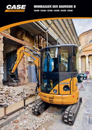 Minikotrók Case CX35B ZTS