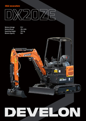 Minikotrók Develon DX20ZE 