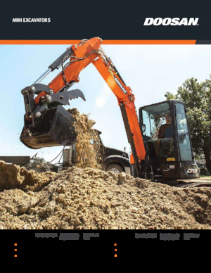 Minikotrók Doosan DX50-5K