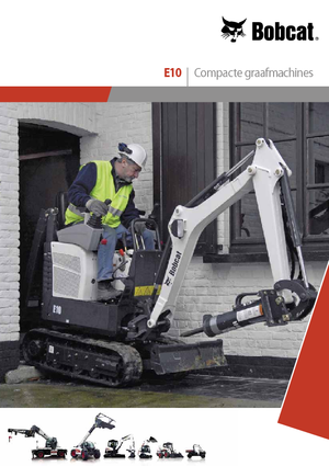 Minikotrók Bobcat E10