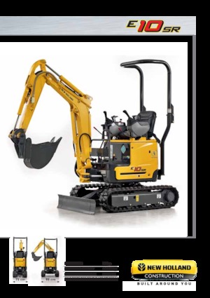 Minikotrók New Holland E10SR