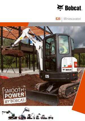 Minikotrók Bobcat E25