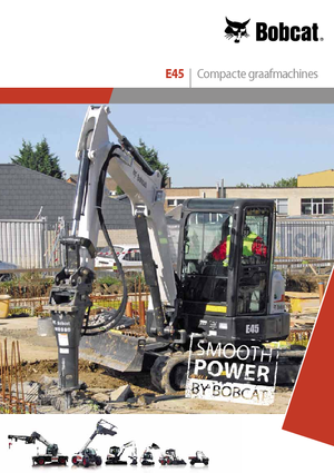 Minikotrók Bobcat E45