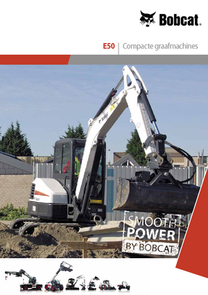 Minikotrók Bobcat E50z