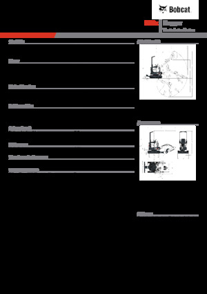 Minikotrók Bobcat E10z