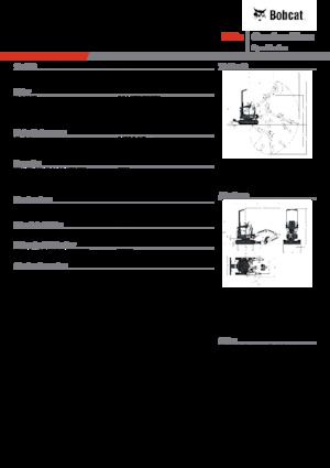 Minikotrók Bobcat E10z