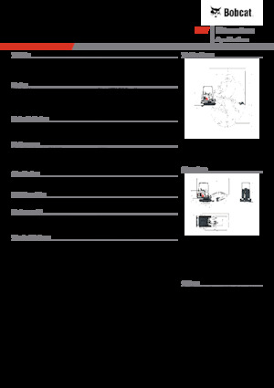 Minikotrók Bobcat E17