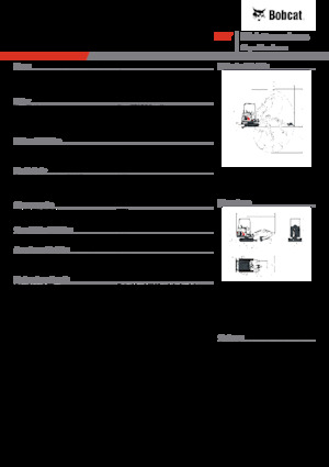 Minikotrók Bobcat E17