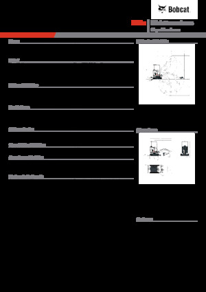 Minikotrók Bobcat E17z