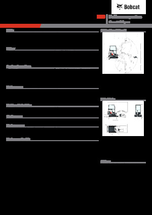 Minikotrók Bobcat E19