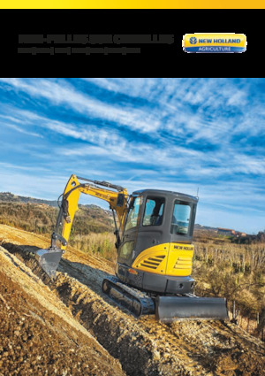 Minikotrók New Holland E19C