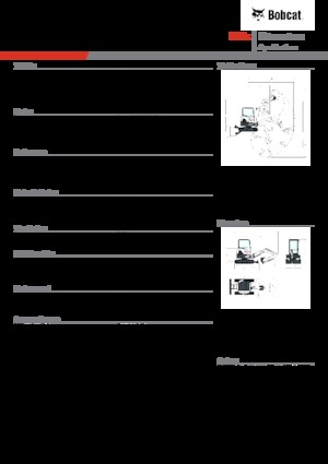 Minikotrók Bobcat E27z