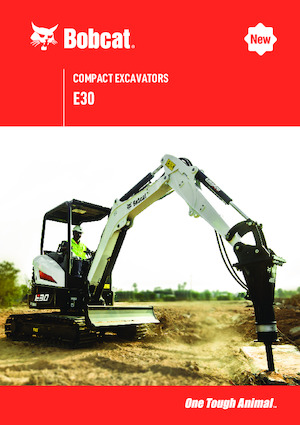 Minikotrók Bobcat E30