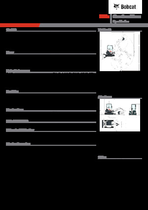 Minikotrók Bobcat E35z