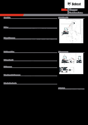 Minikotrók Bobcat E50z