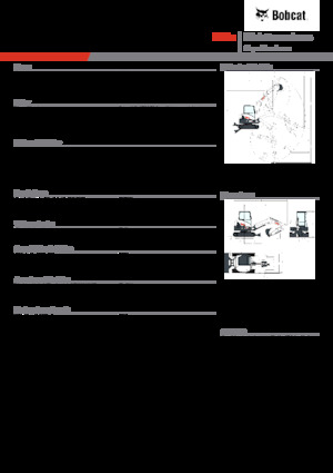 Minikotrók Bobcat E50z