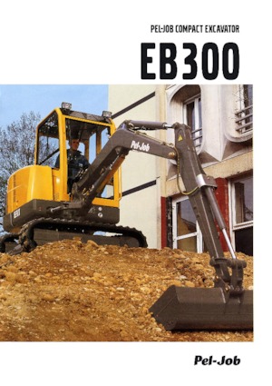 Minikotrók Pel-Job EB 300 XT