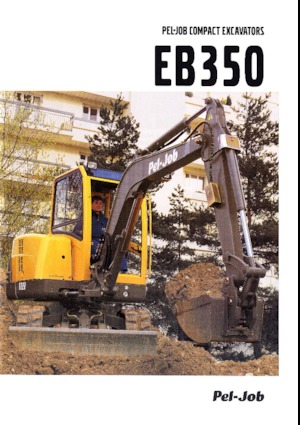 Minikotrók Pel-Job EB 350 XT