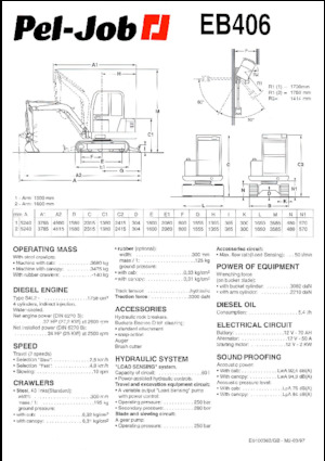 Minikotrók Pel-Job EB 406