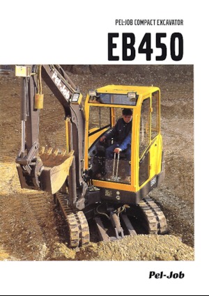 Minikotrók Pel-Job EB 450 XT