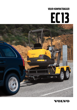 Minikotrók Volvo EC13XTV