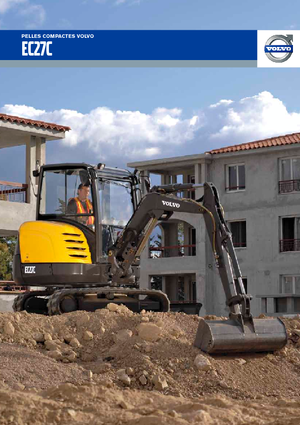 Minikotrók Volvo EC27C