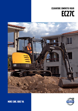 Minikotrók Volvo EC27C
